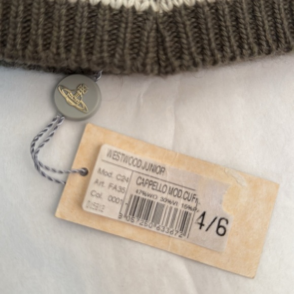 Vivienne Westwood VINTAGE 2012 junior hat BRAND NEW - Picture 6 of 8